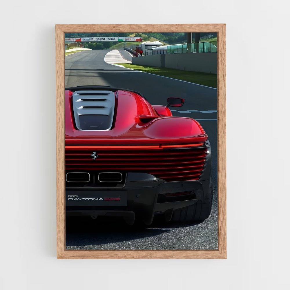 Poster Enzo Daytona – affiche Ferrari (vue 4)